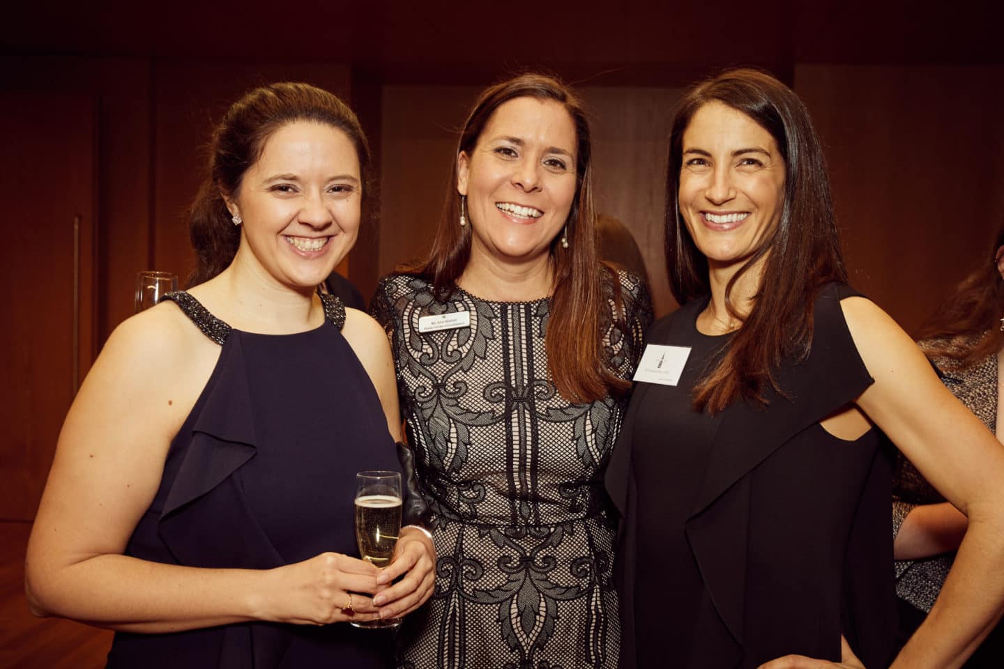 Deputy Development Director Jane Mitchell (centre) pictured with alumni at the MCR 60th Anniversary