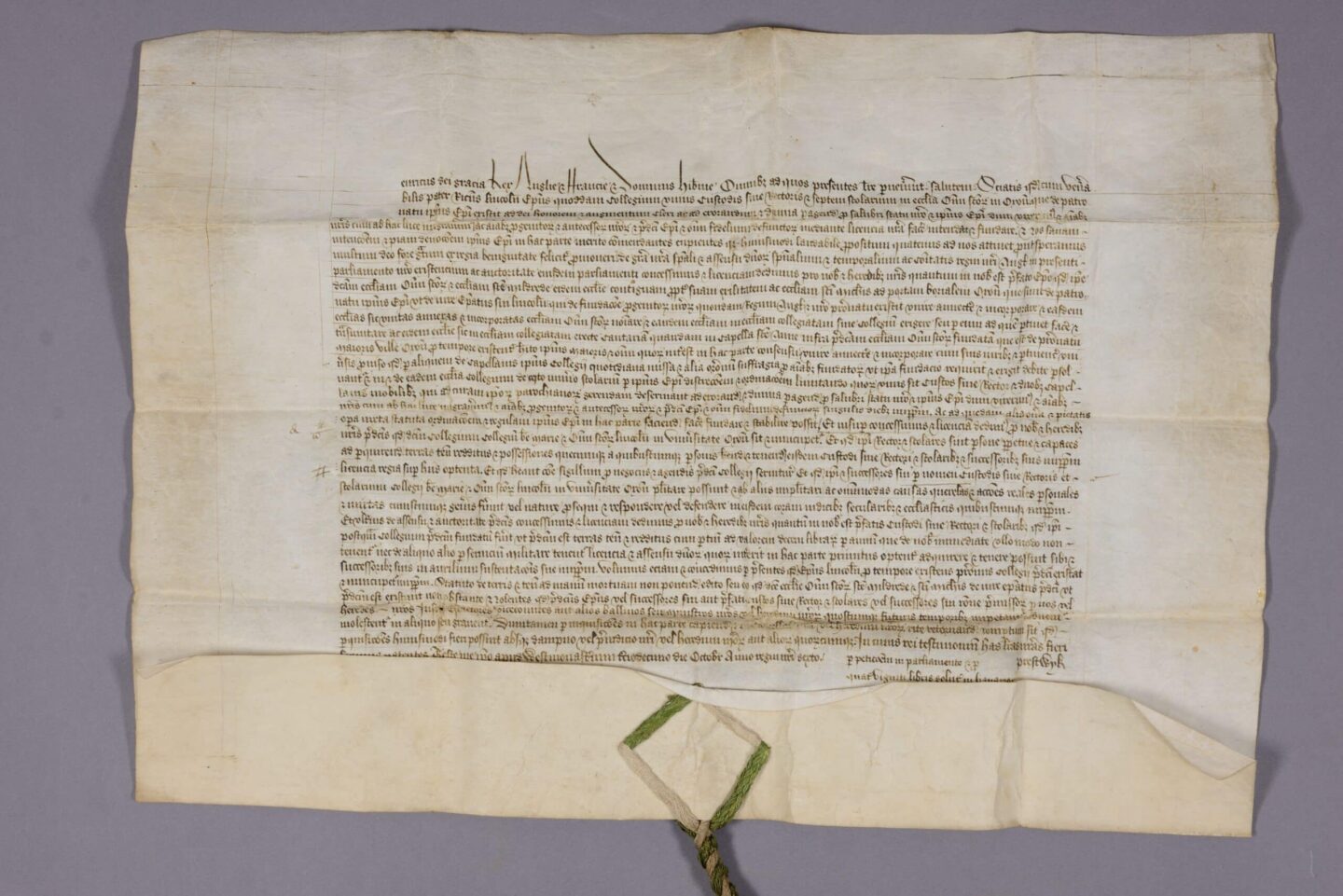Foundation Charter of Lincoln College