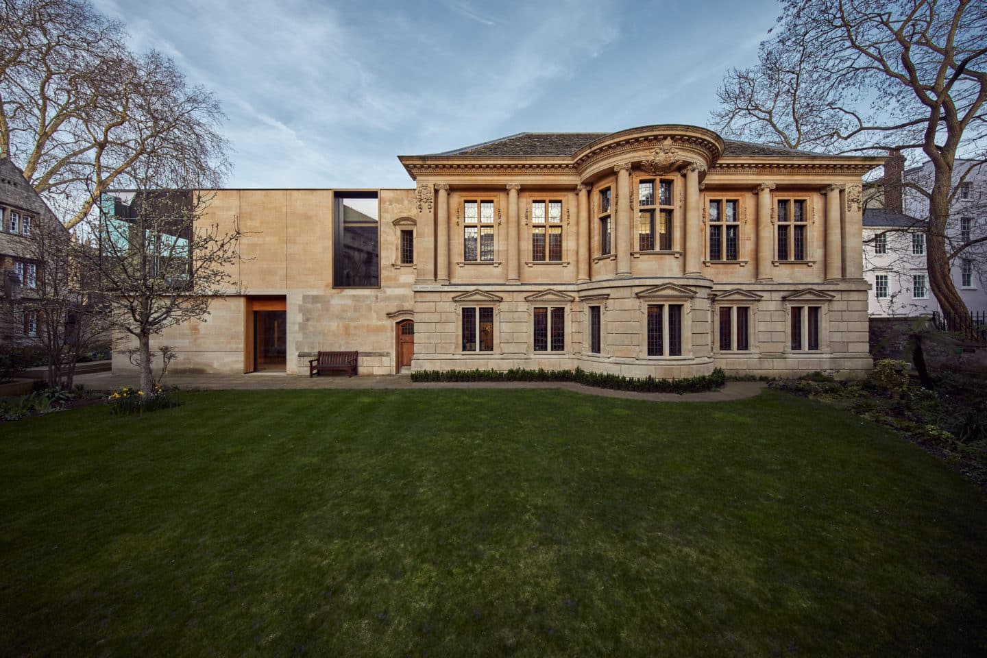 The Berrow Foundation Building from the Rector's Garden